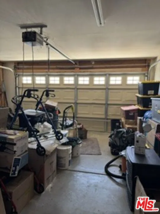 Inside 2 Car Garage