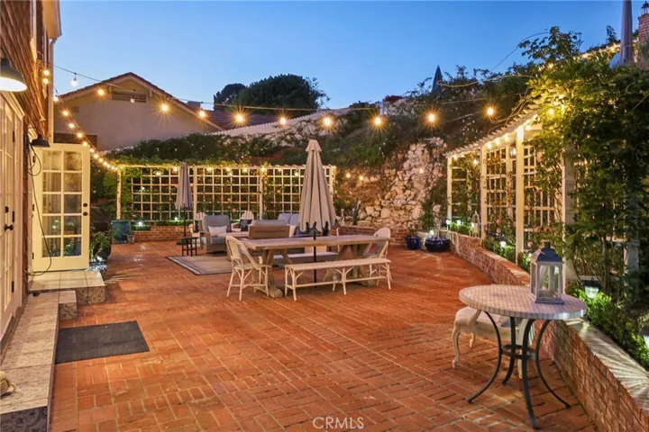Lower level of Backyard