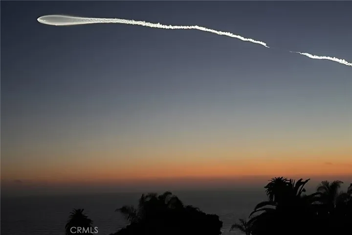 Rocket launch view
