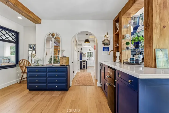 Hallway from Family/Living Room to Kitchen