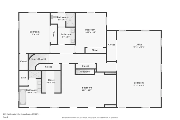 2nd Floor Floorplan