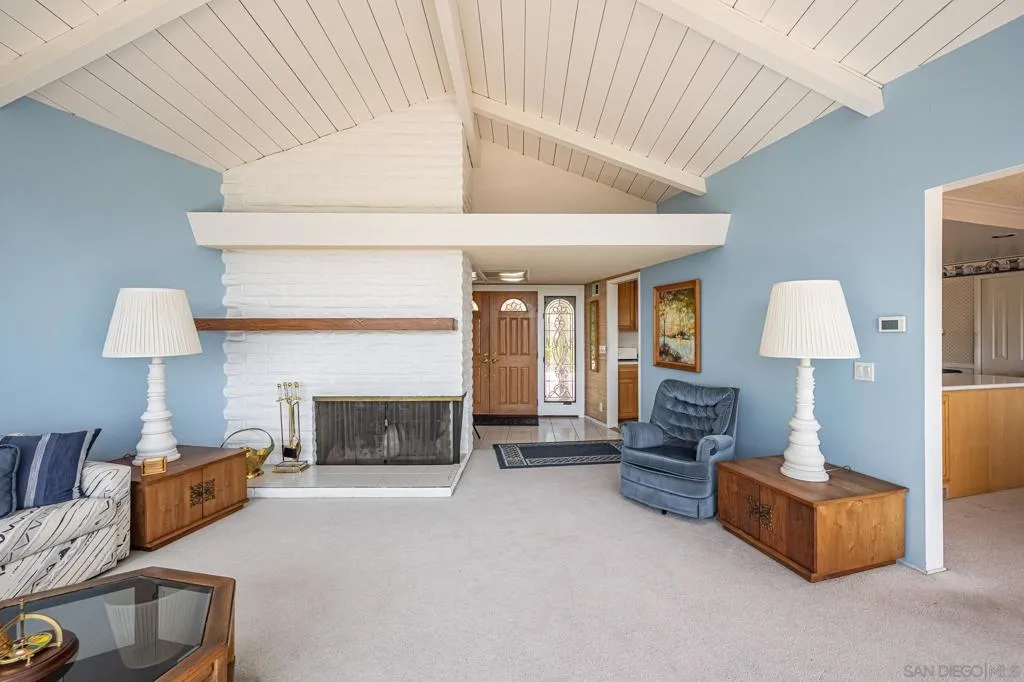 Fireplace in Living Room