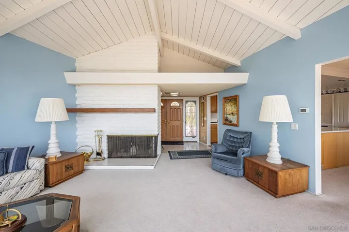 Fireplace in Living Room