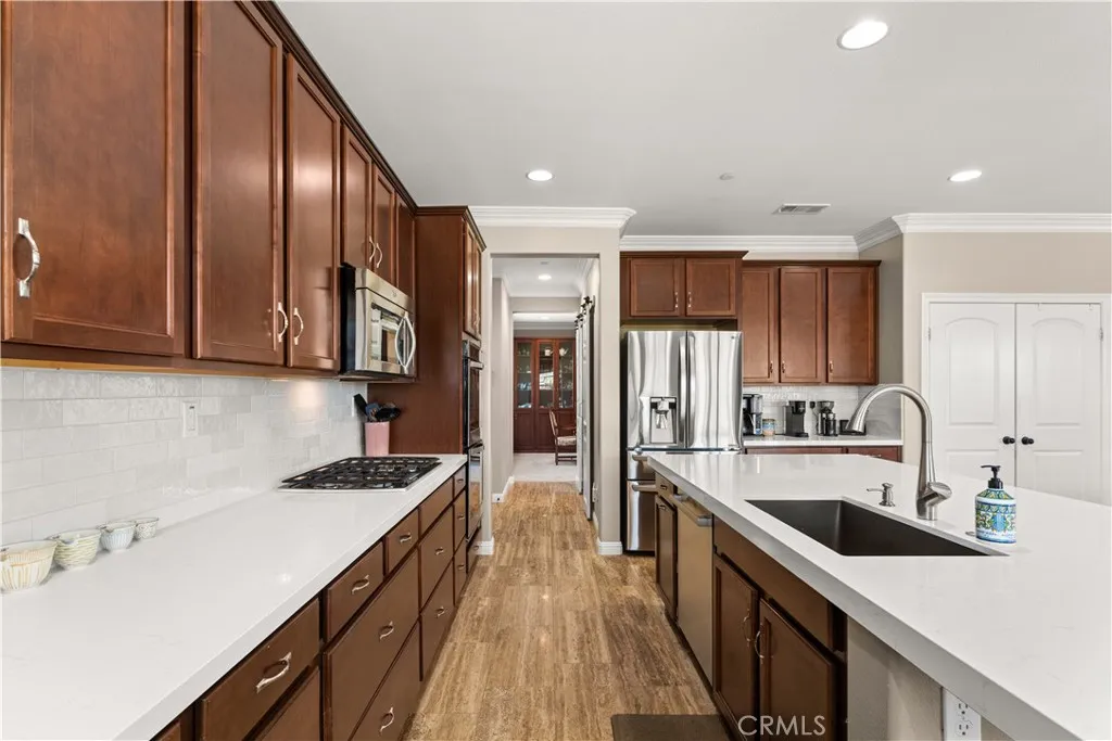 Built in stainless steel appliances