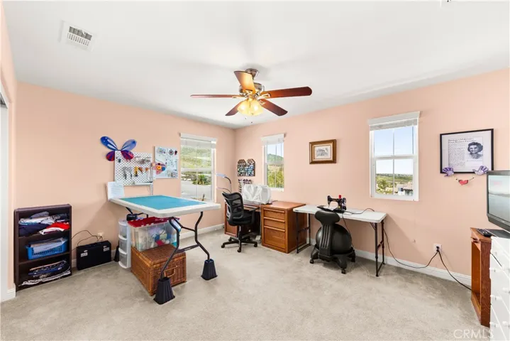 Upstairs bed 2 with city views to the east