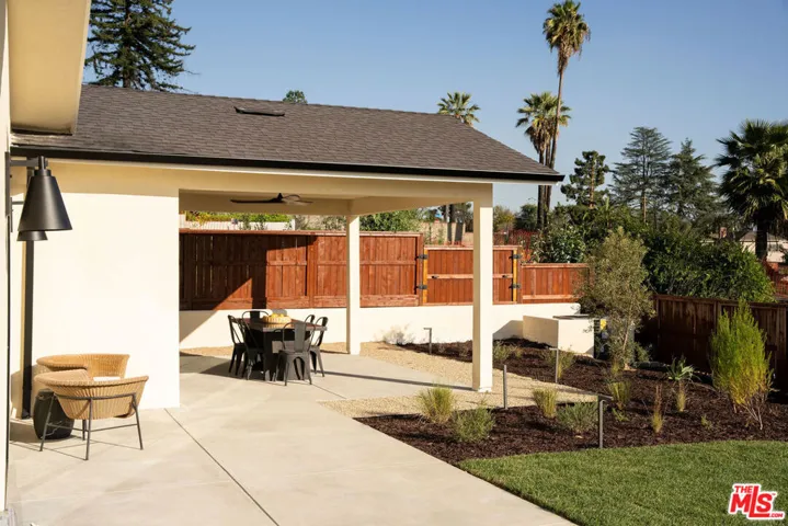 Outdoor Patio Area + Covered D