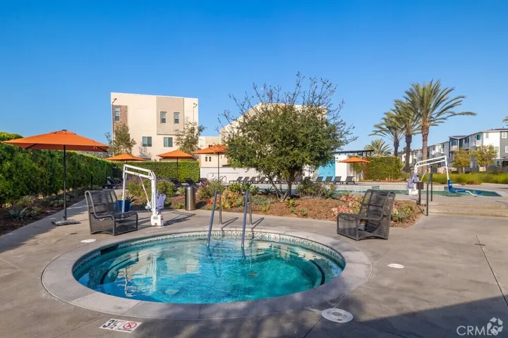 Common area jacuzzi