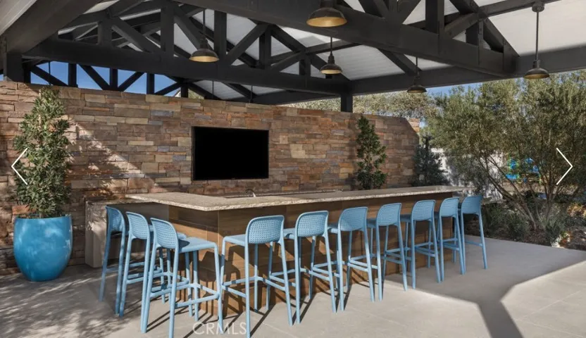 Meadowhouse high top dining area