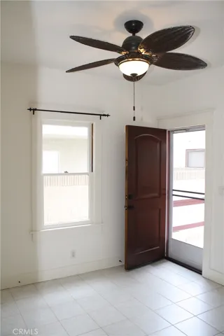 back door to patio