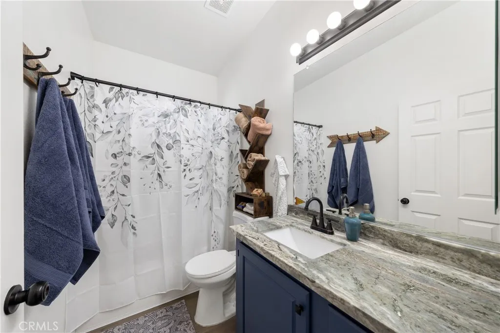 Guest Bath Ocean Fantasy Granite Countertop