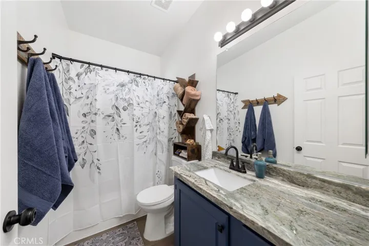 Guest Bath Ocean Fantasy Granite Countertop