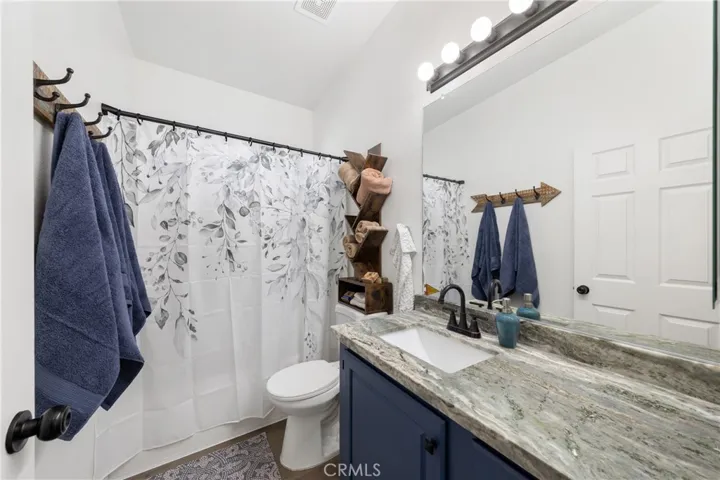 Guest Bath Ocean Fantasy Granite Countertop