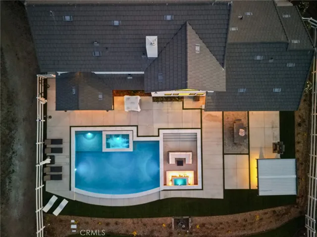 Entertainers backyard