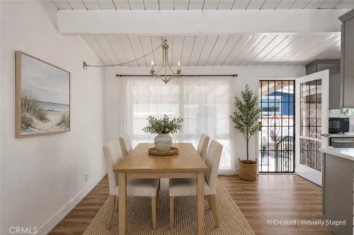 Dining area | Ai Image | Virtually Staged | For Entertainment Purposes
