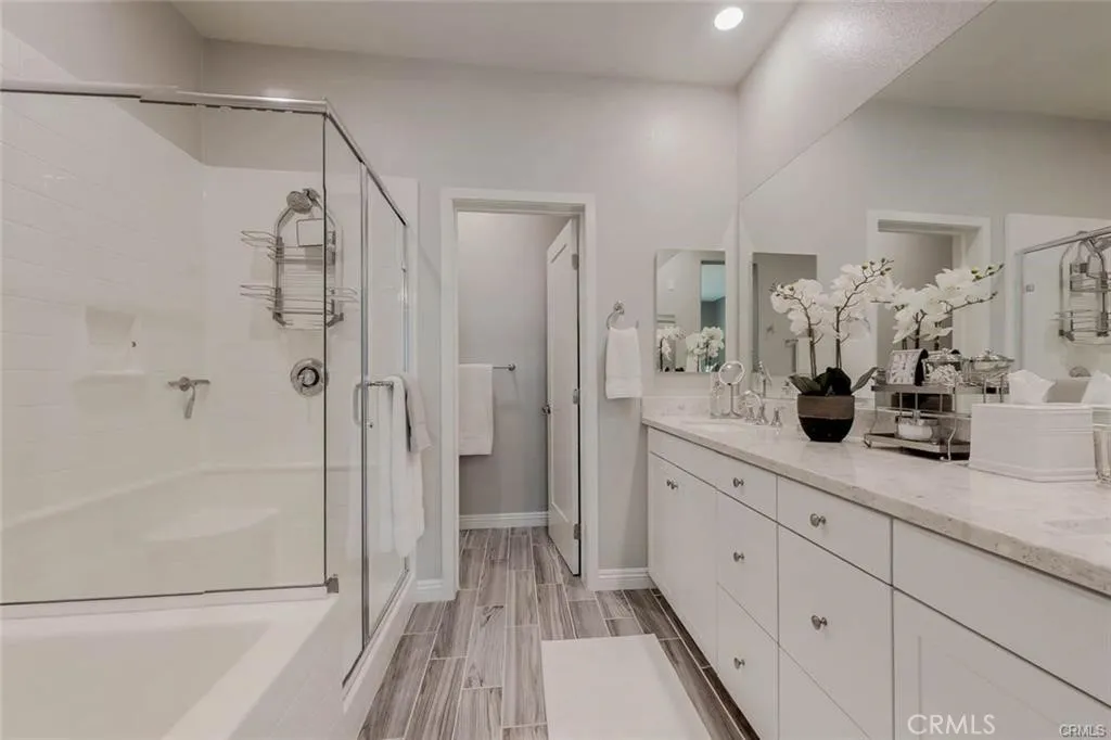 Master Suite Separate Bathroom. A beautiful Soaking tub to relax and unwind plus a Rainfall shower.