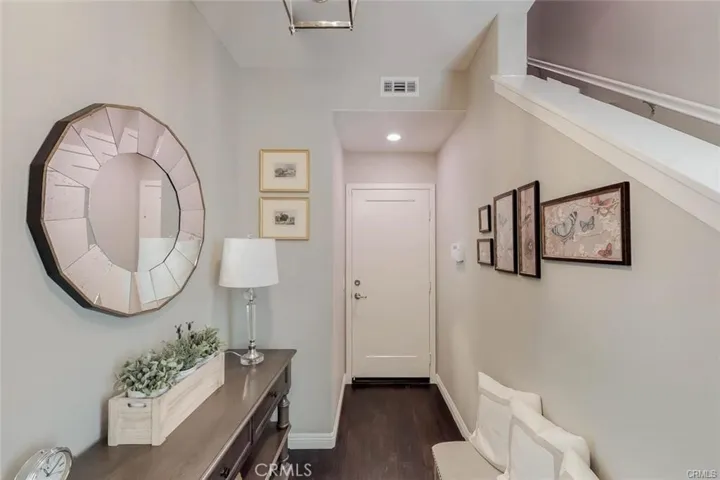 As you walk into the Entrance of the home