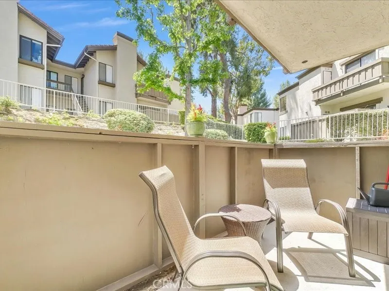 patio area