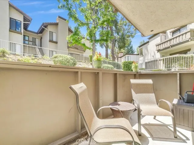 patio area