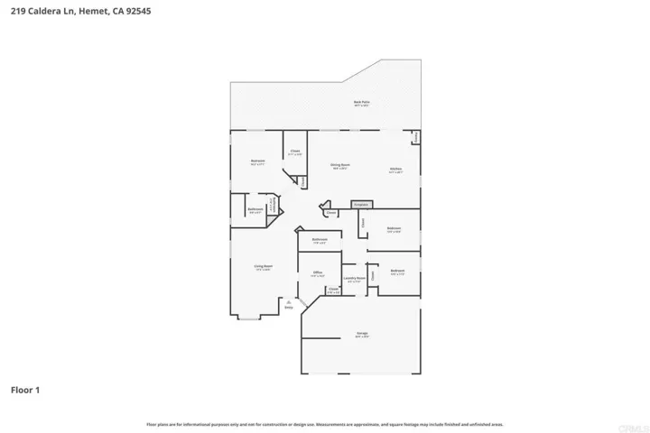 219 Caldera Lane, Hemet, California 92545