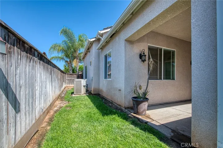 Rear yard