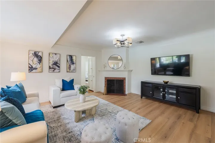 Spacious family room.