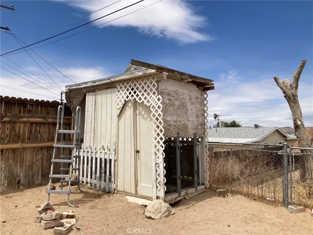 Storage area, used to be a chicken coop