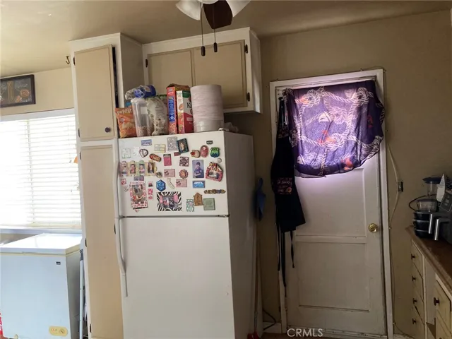 Door goes to back yard