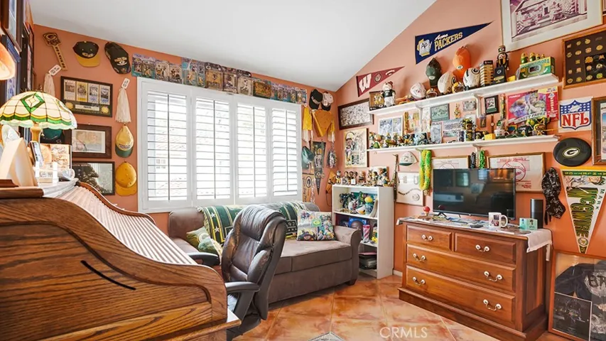 This is the right guest bedroom that has a walk in closet.