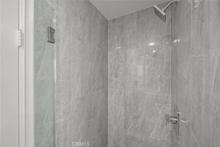 Tiled shower