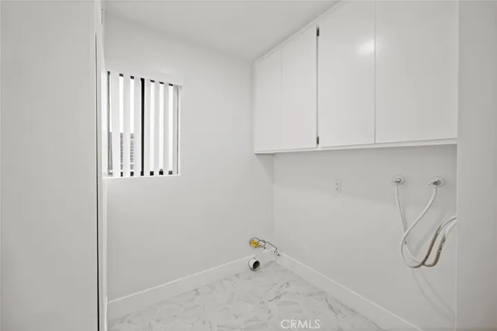 Laundry room with room for full size washer /dryer