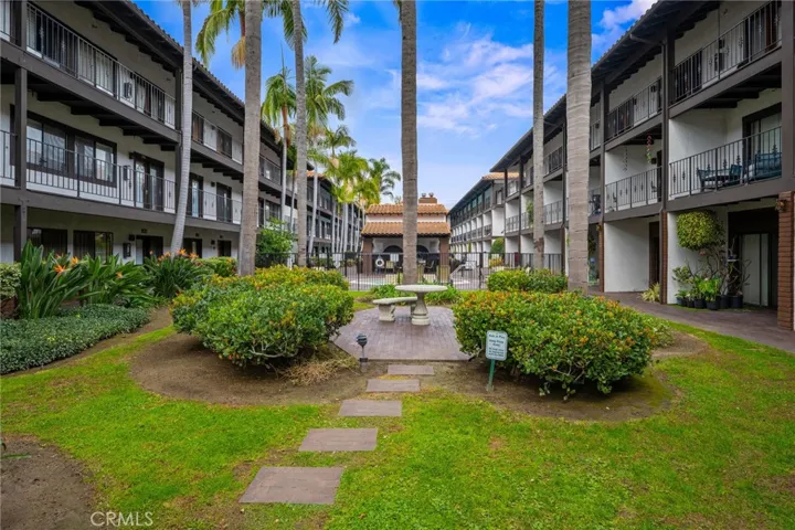 Manicured grounds