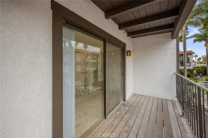 Private balcony