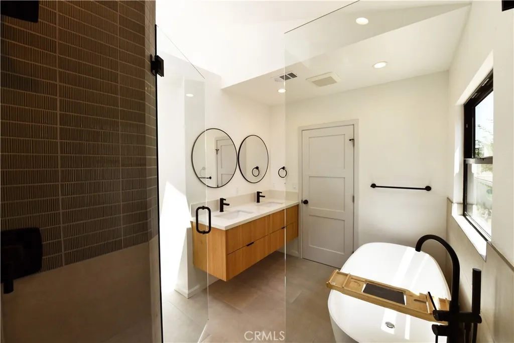 Primary Bathroom - w/ large tub & beautifully tiled shower