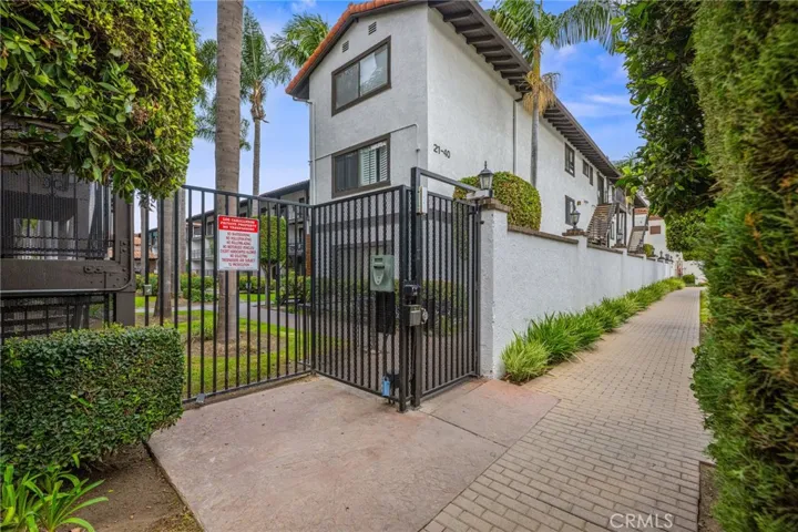Gated entrance