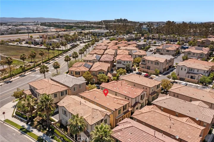 Aerial Photo Showing Nearby Shopping and Restaurants