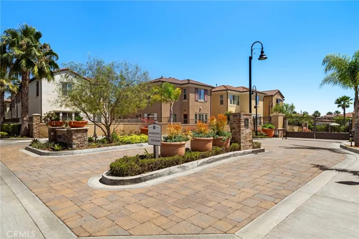 Gated Entry with Residence & Visitor Entry Lanes