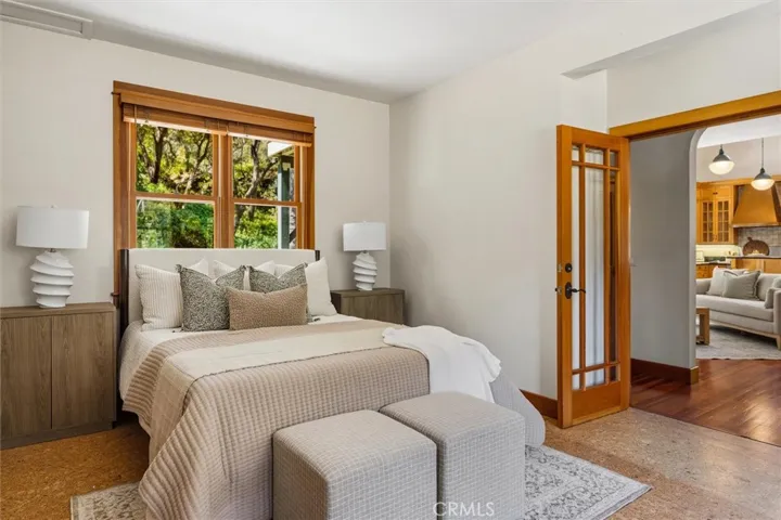 beautiful french door entry