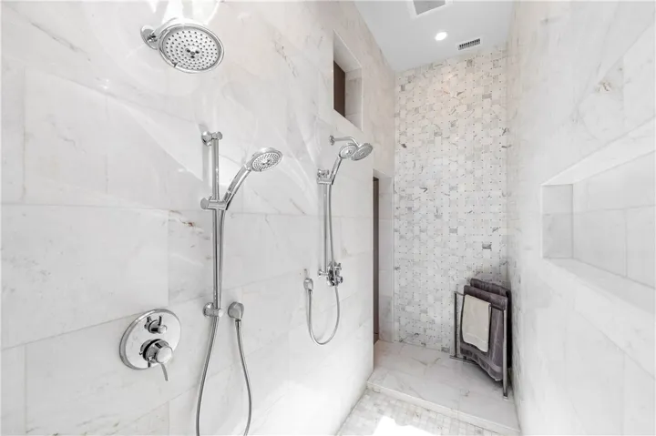 Primary bath walk in shower