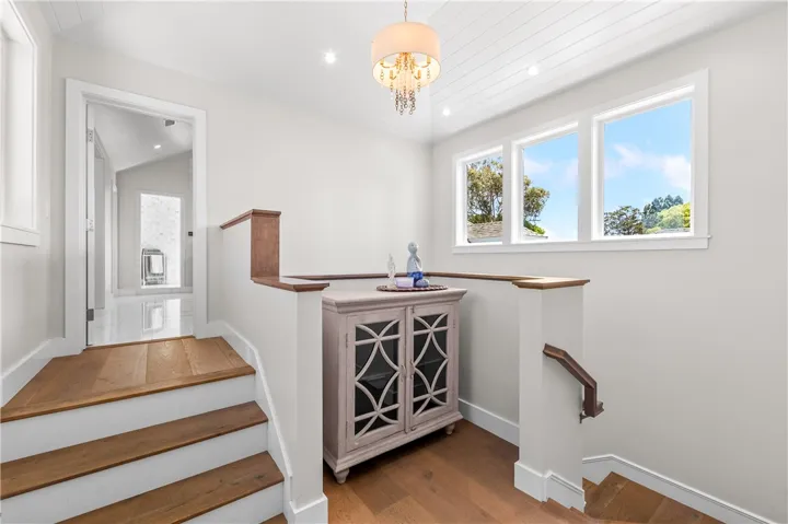 Second staircase in home