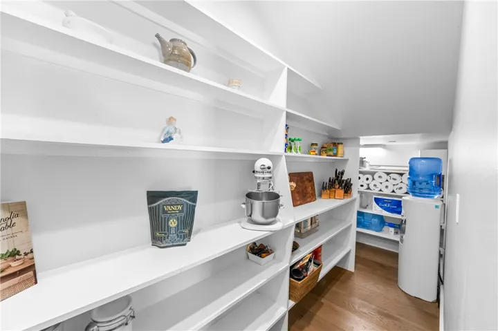 Expansive wrap around pantry