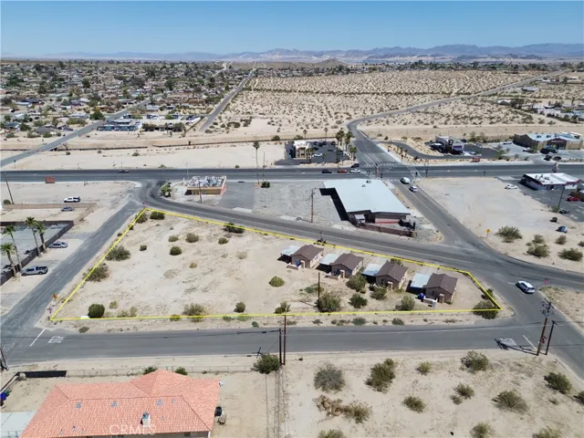 North Facing Aerial View.