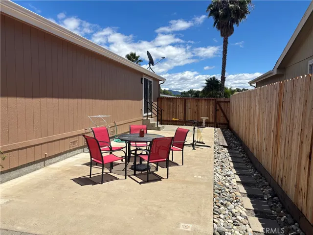 back yard now