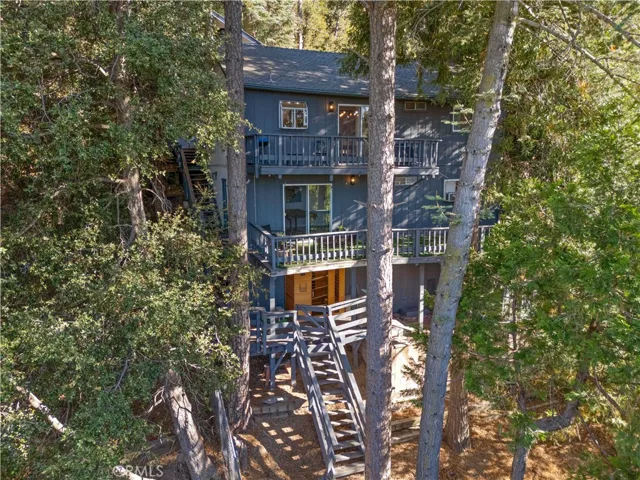 Back of the property