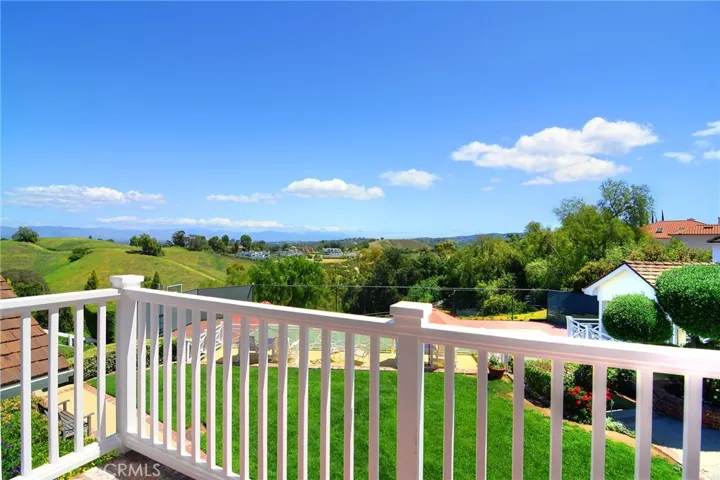 View from the balcony of the formerly existing home