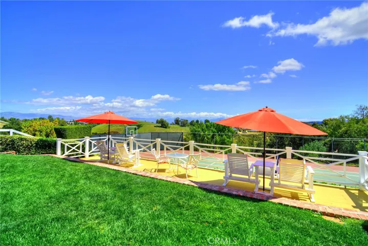View from the backyard of the formerly existing home