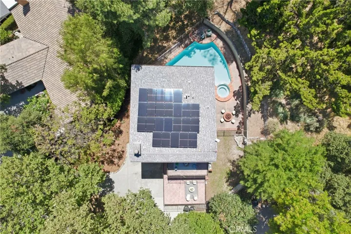 Aerial view of owned  solar​​‌​​​​‌​​‌‌​​‌​​​‌‌​​​‌​​‌‌​​‌‌​​‌‌​​​​ panels