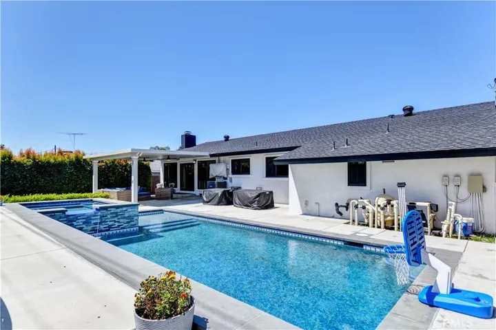 Pool & Rear of Home