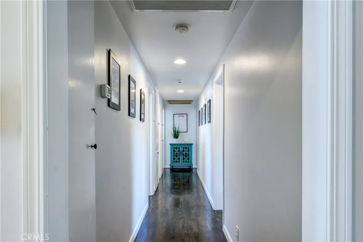 Hallway to 3 Bedrooms