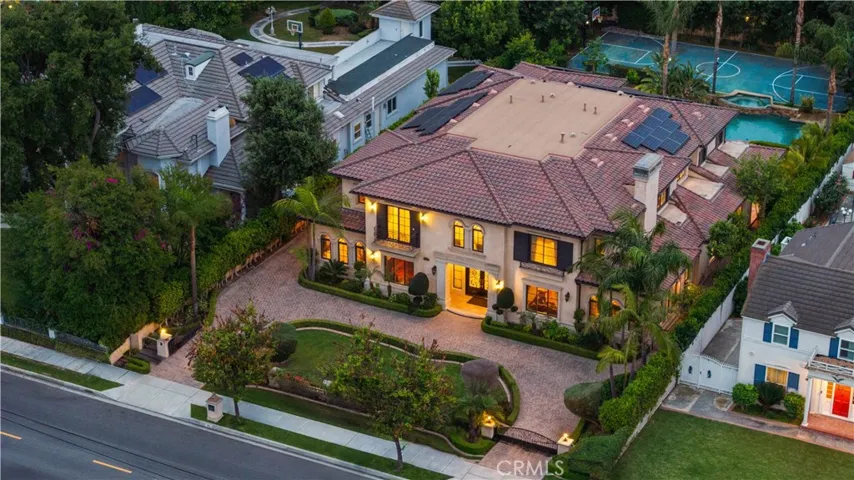 Aerial Twilight View