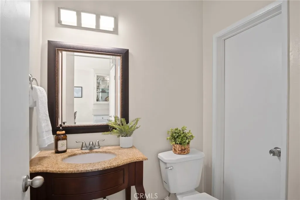 Downstairs half bath